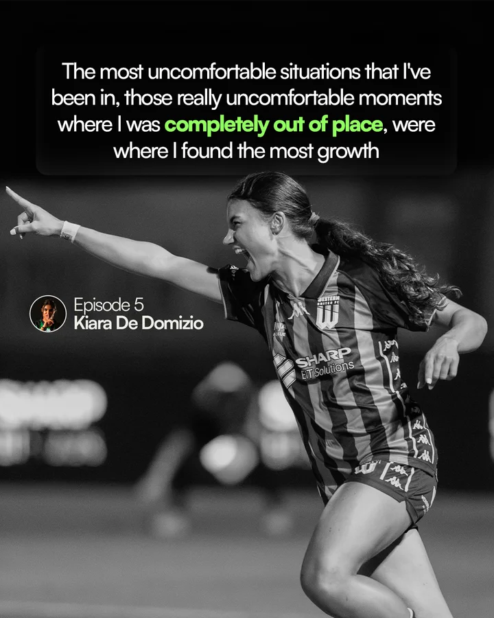 Kiara De Domizio, episode 5: “The most uncomfortable situations that I’ve been in, those really uncomfortable moments where I was completely out of place, were where I found the most growth”